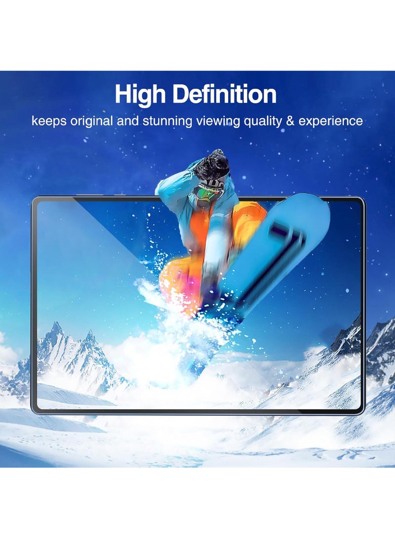 روك بو Honor Pad X8a - واقي شاشة من الزجاج المقوى - لمسة حساسة، شفافية أعلى، سهل التركيب، واقي شاشة مضاد للخدش وخالٍ من الفقاعات - شفاف - Image 4