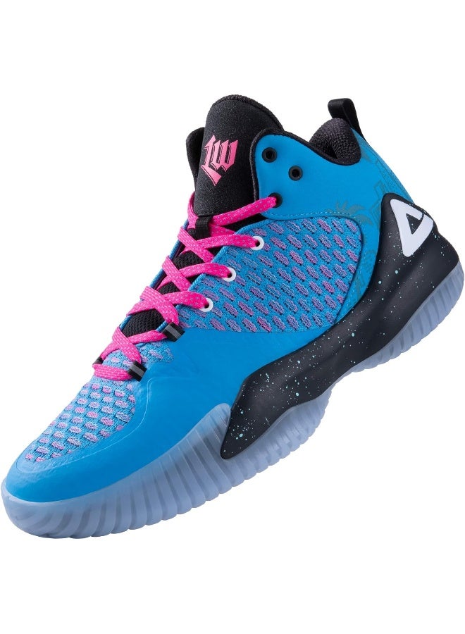 PEAK High Top Mens Basketball Shoes Streetball Master Breathable Non Slip Outdoor Sneakers Cushioning Workout Shoes for Fitness - Image 4