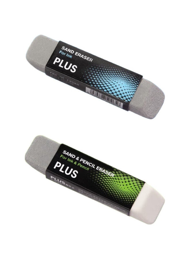 Plus Erasable Water-Based Pen, Clean Matte Eraser, Student Exam Tool, Exam Eraser, Low Residue, Matte Version - Image 2