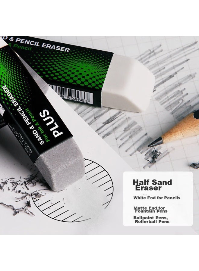 Plus Erasable Water-based Pen, Clean Matte Eraser, Student Exam Tool, Exam Eraser, Low Residue, Matte Version - Image 5