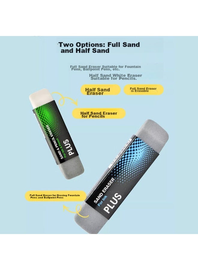 Plus Erasable Water-based Pen, Clean Matte Eraser, Student Exam Tool, Exam Eraser, Low Residue, Matte Version - Image 4
