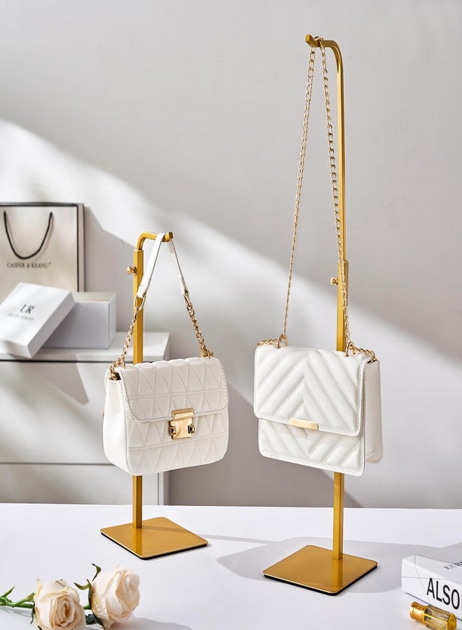 pickpiff handbag display stand 2pc gold - Image 2