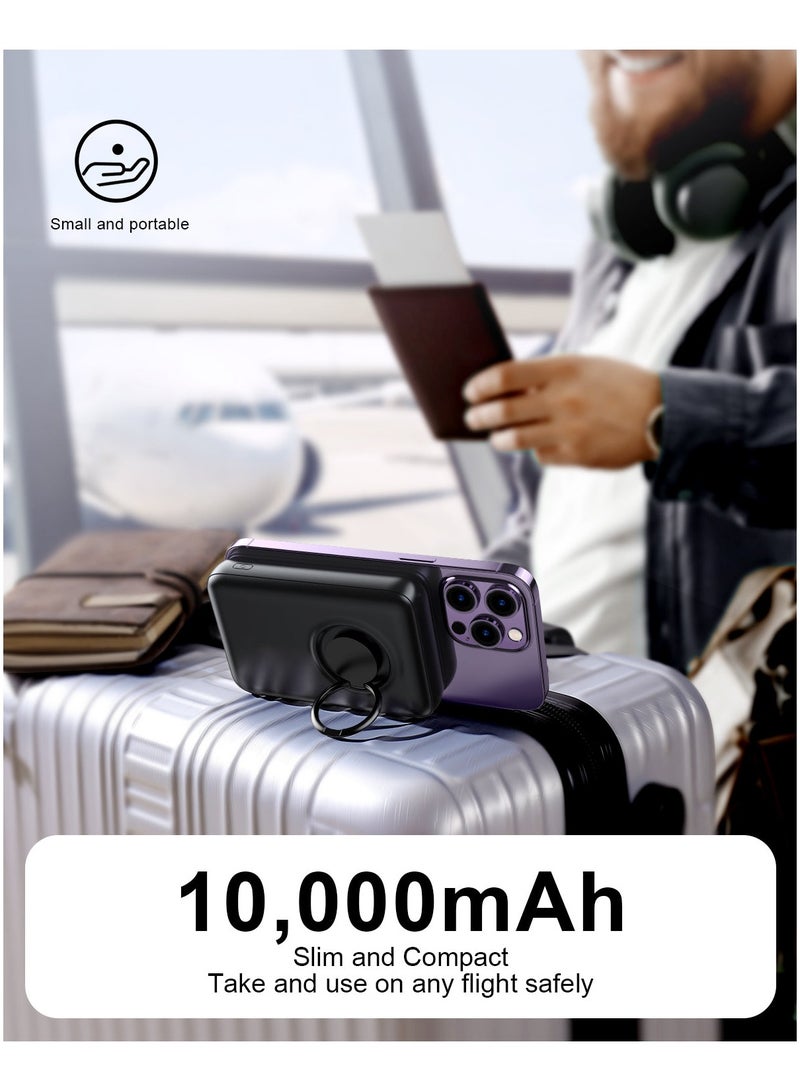 JOYROOM JR-W050 20W Power Bank 10000mAh with Ring Holder  - Image 5