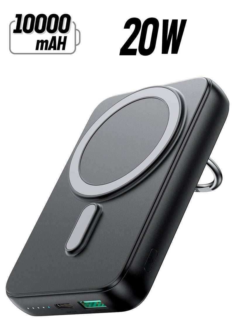 JOYROOM JR-W050 20W Power Bank 10000mAh with Ring Holder  - Image 1
