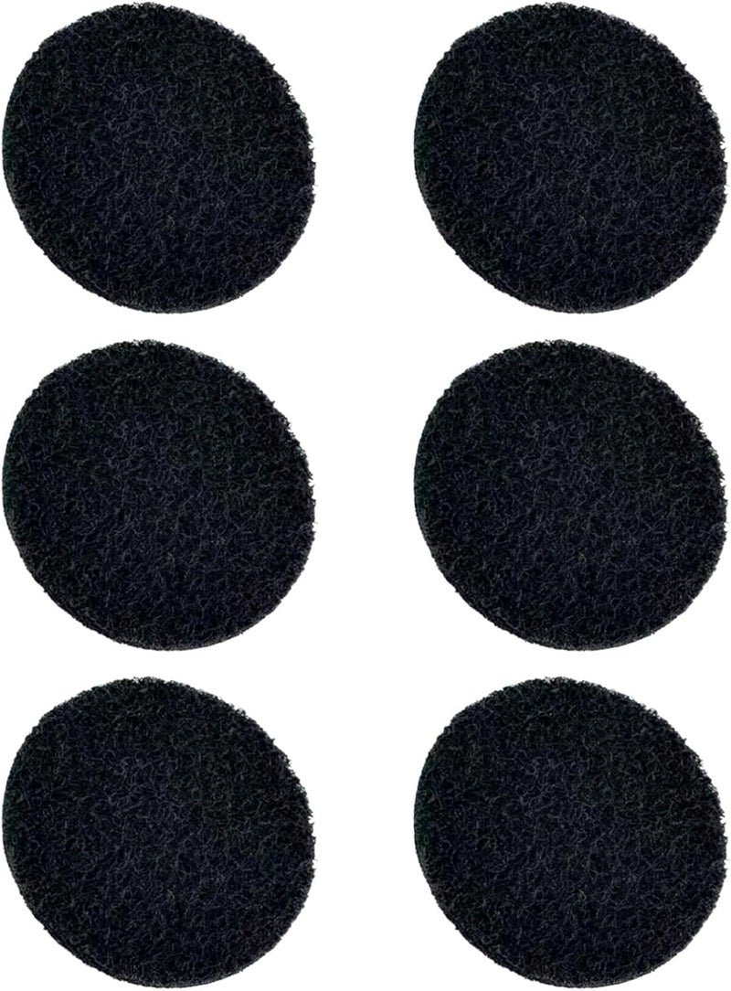 Home Air Quality Improved, 6 Pcs Ashtray Filters, Round Activated Carbon Core Design, Washable Reusable Air Filter, J5 Ashtray Compatible - Image 1