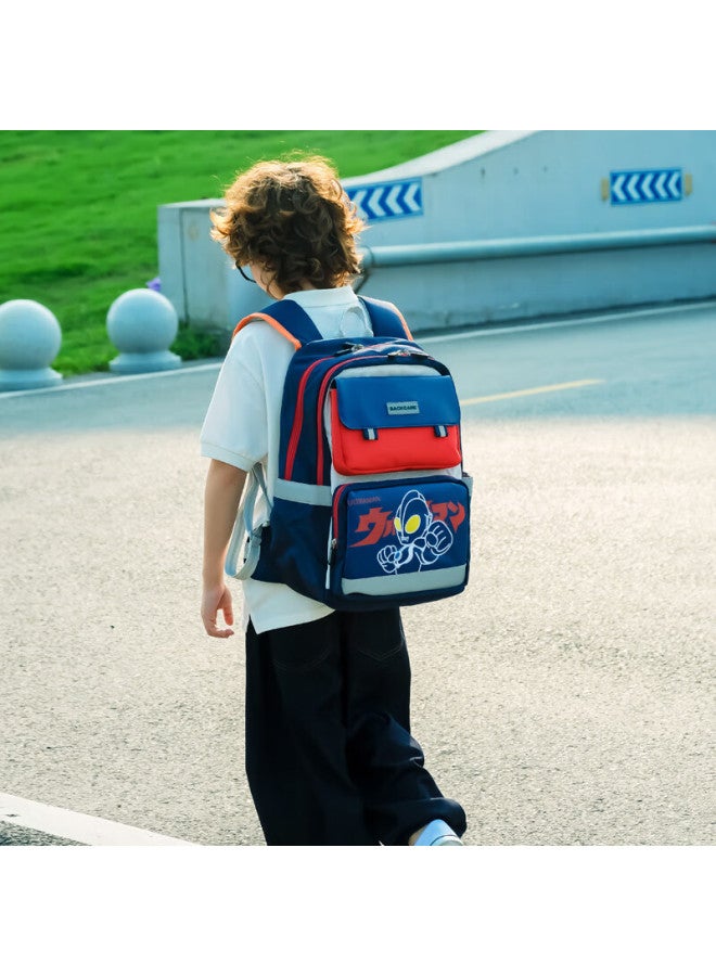Back Care Primary School Student Backpack, Spine Protection, Lightweight Double-shoulder Bag For 3rd-6th Grade, Cartoon Backpack/b22-156a