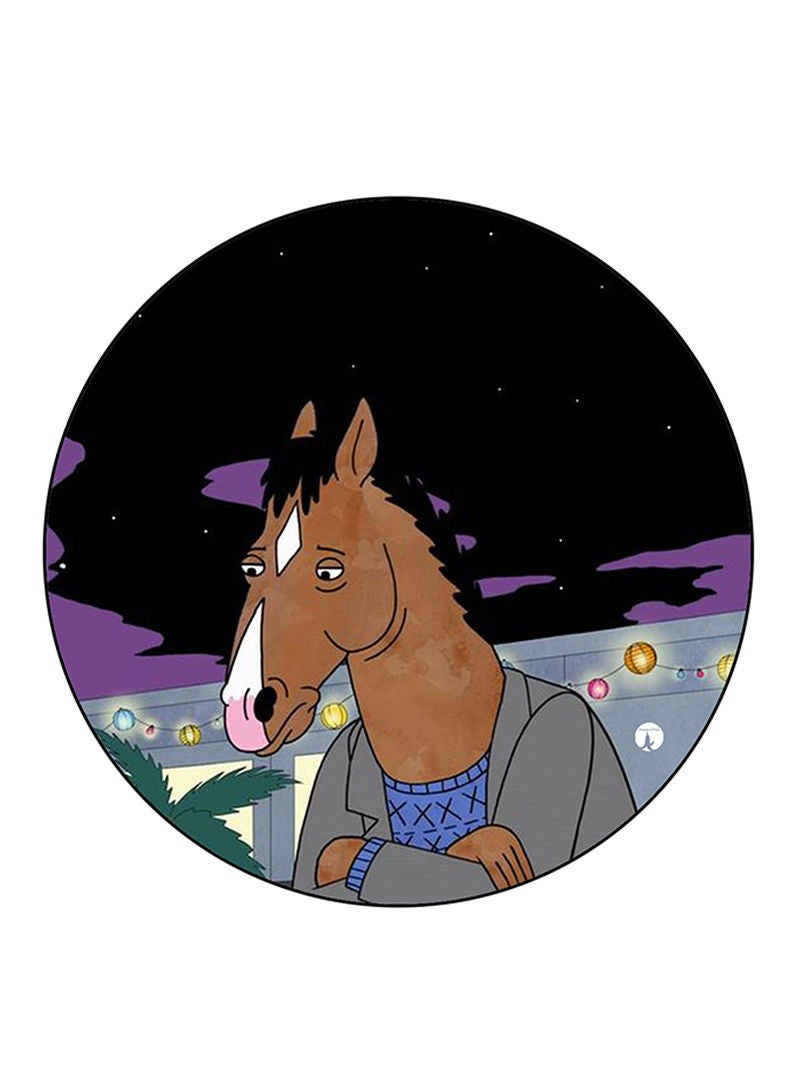 RKN Bojack Horseman Printed Mouse Pad Multicolour