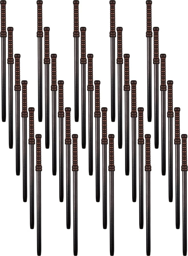 Spakon 30 Pieces Wizard Wand Pencils Wizard Party Supplies Witch Party Decoration, Witch Theme Birthday Halloween Goody Bag Filler Favors for Teen School Rewards Back to School Supplies - Image 1