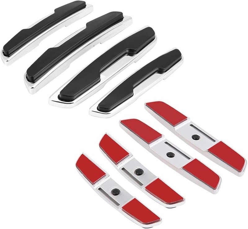 Universal Car Door Side Protector Bumper Strips Anti Collision Bar Black ABS Material - Image 1