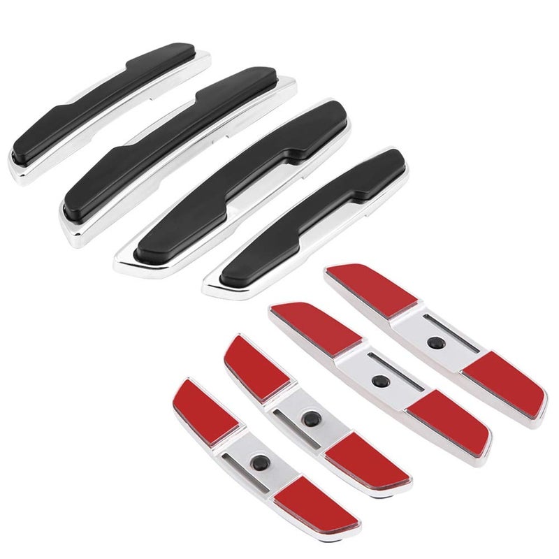 Universal Car Door Side Protector Bumper Strips Anti Collision Bar Black ABS Material - Image 2