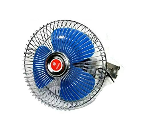 Auto Hub 12V Dc Power Air Circulating Roof Fan for Universal for Cars, Truck, Van, Recreational Vehicles Blue - Image 3