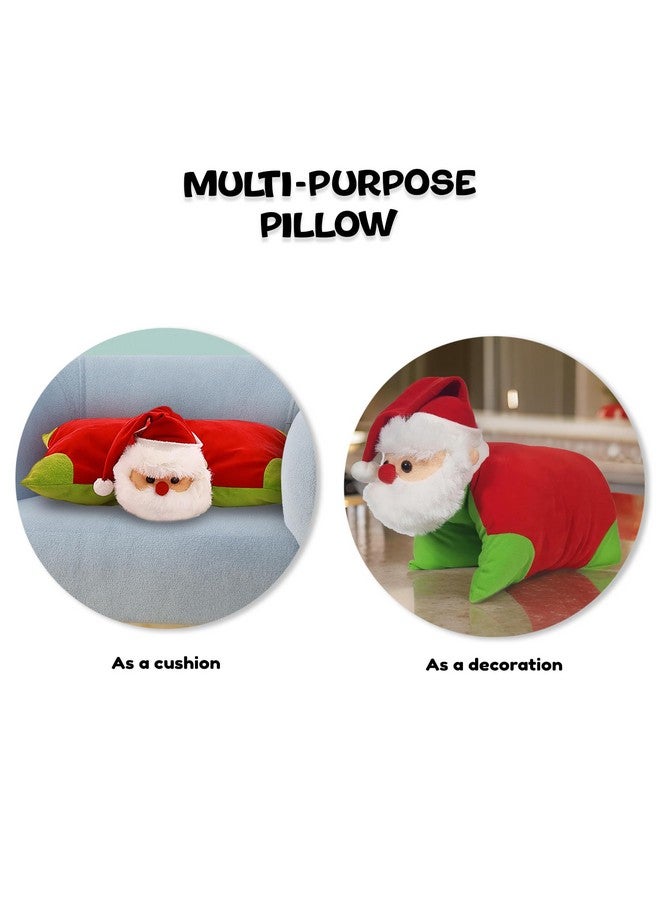ويبي ألعاب بابا نويل المحشوة من ويبي | وسادة لديكور المنزل والمكتب | هدايا وديكورات عيد الميلاد | هدايا أعياد الميلاد | ألعاب محشوة متعددة الاستخدامات للأطفال والكبار - Image 5