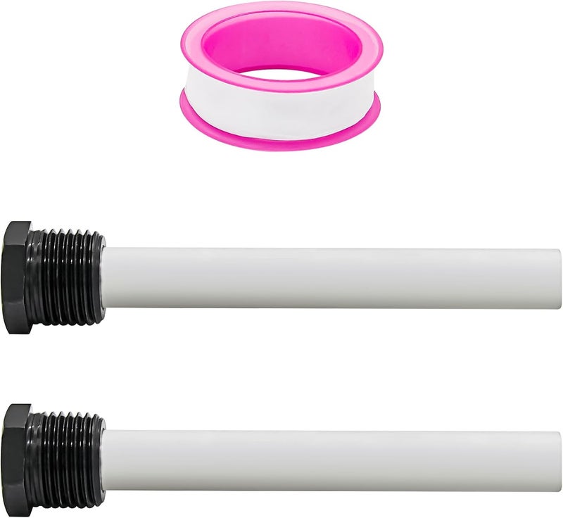 yrjns 2 Pack RV Water Heater Magnesium Anode Rod Water Heater Replacement Part fits for Atwood Dometic Water Heater 11553, 4.5" x 1/2" NPT RV Water Anode Rod for RV, Camper and Trailer Water Heaters - Image 1