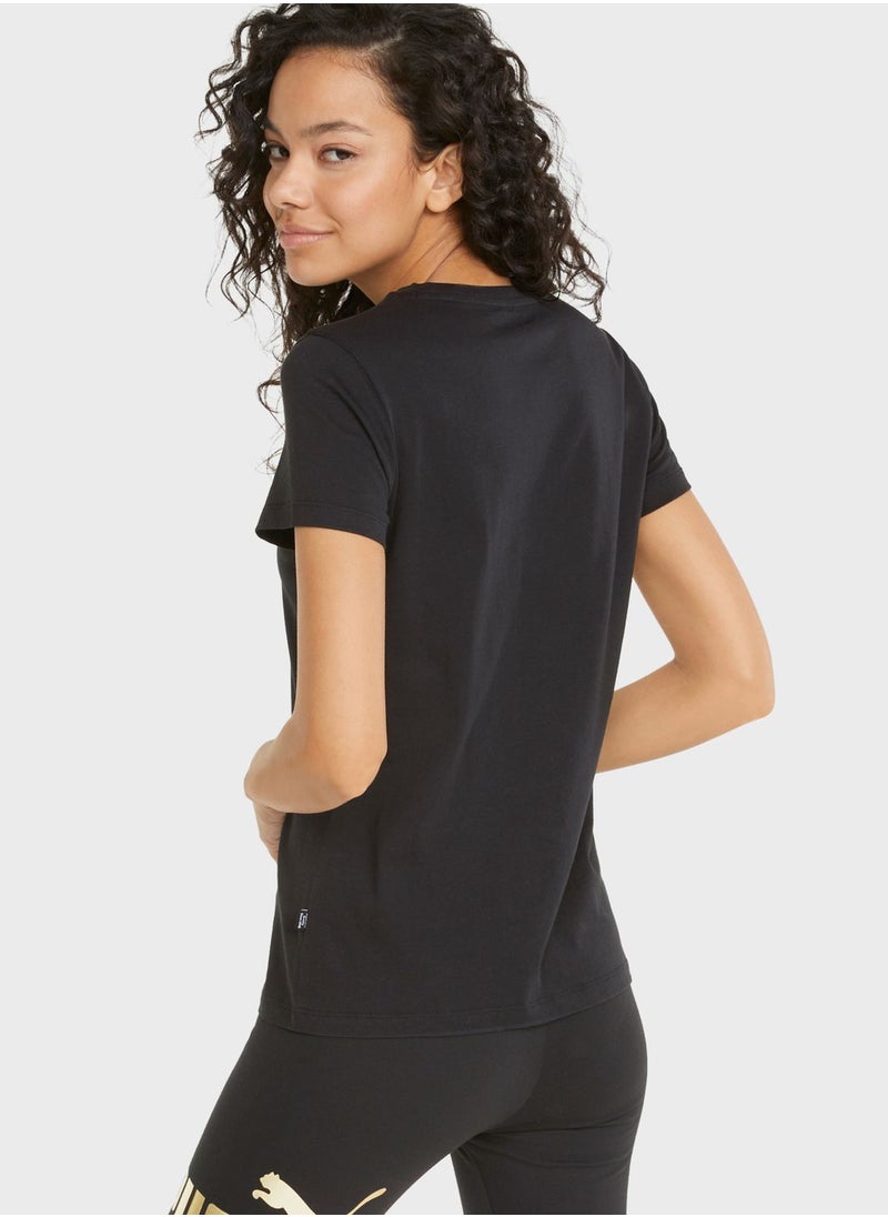 PUMA - Essential Metallic T-Shirt - Image 1