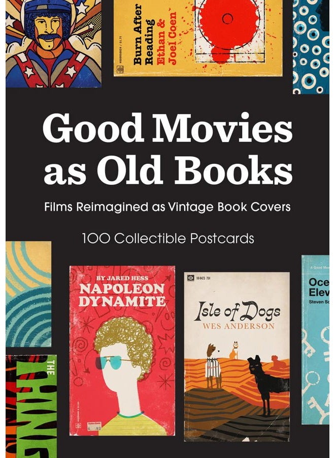 أفلام جيدة ككتب قديمة: 100 بطاقة بريدية قابلة للجمع: أفلام أعيد تخيلها كأغلفة كتب عتيقة