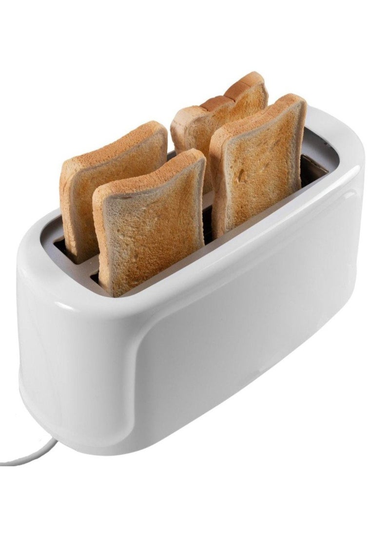 Generic 4 Slice Toaster with Adjustable Browning Control - Stainless Steel Toaster with Extra Wide Slots, Temperature Settings, Bagel & Defrost Functions, Perfect for Thick Bread, Waffles & English Muffins  - Image 4