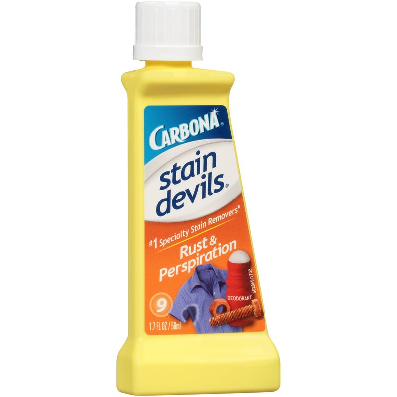 Carbona Stain Devils #9 - Rust & Perspiration | Professional Strength Laundry Stain Remover | Multi-Fabric Cleaner | Safe On Skin & Washable Fabrics | 1.7 Fl Oz  1 Pack - Image 2
