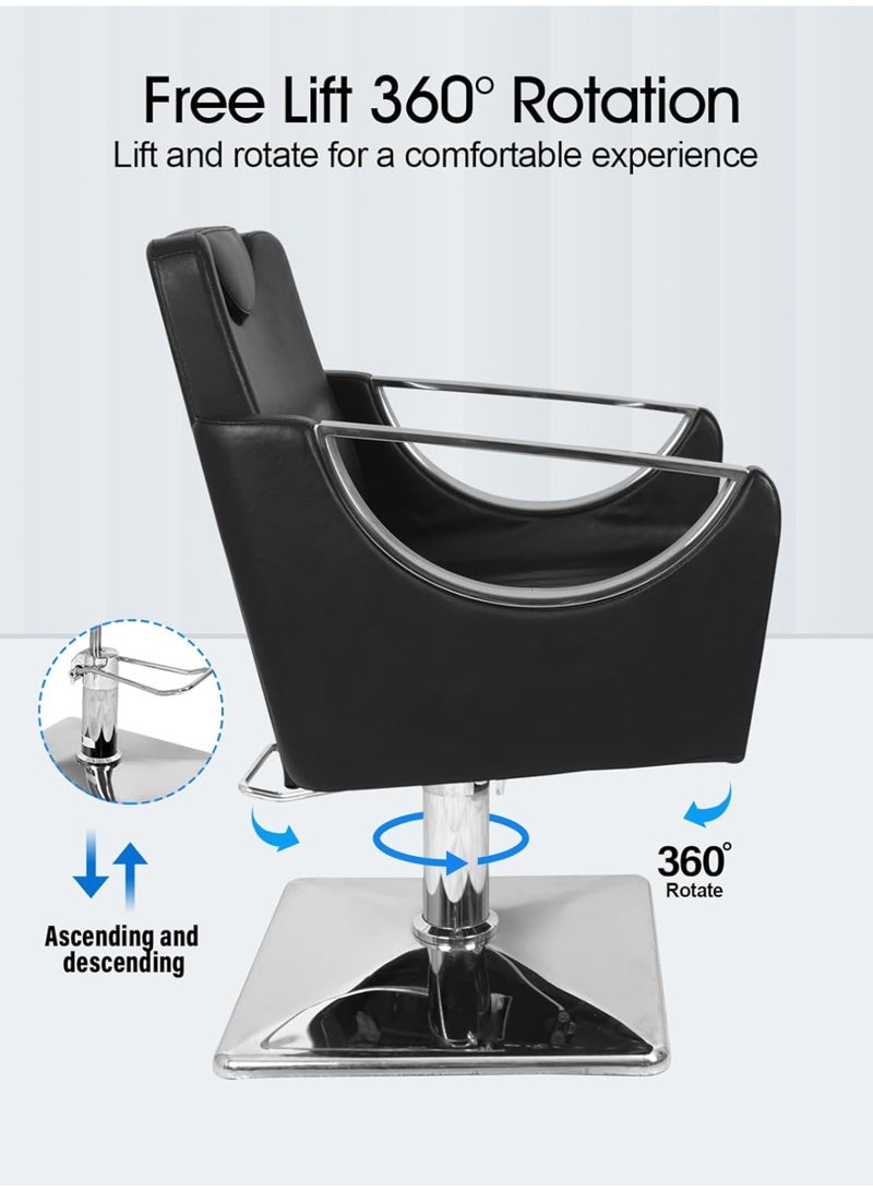 Meishida Professional Barber Chair Collection: Hydraulic, Reclining, Swivel Chairs  - Image 2