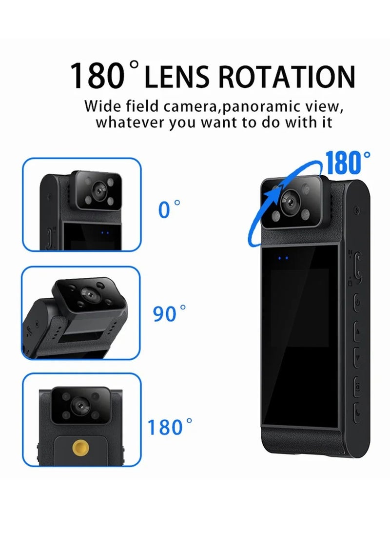 EVEREEN HD 4K Mini Camera WiFi Portable Small Digital Video Recorder Police BodyCam Infrared Night Vision Miniature Camcorder(64G)  - Image 5