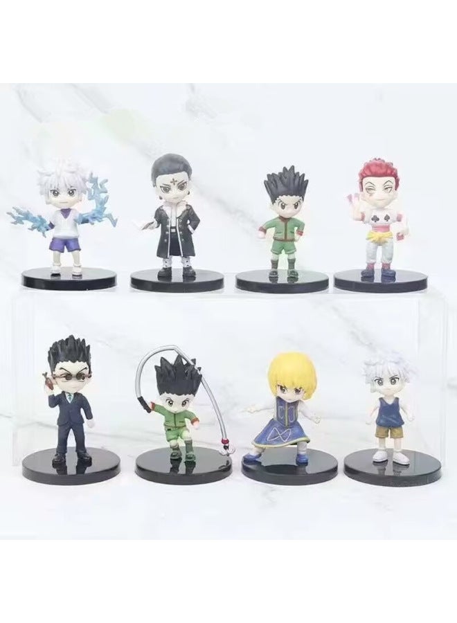 Full-time Hunter Model Hand-held Little Jiefeitan Kula Pickup Car Cake Ornaments Blind Box Gashapon Doll-Color:8 Full-time Hunters (about 7.5cm/170g)  - Image 2