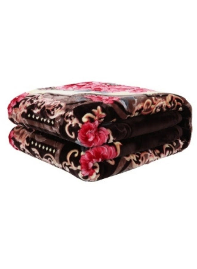 Golden Sun Korean Heavy Winter Blanket Soft Warm Silky Comfortable Feel Double Bed Blanket 200X240cm 6kg Super Soft Double Layer Blanket Made of High Quality Material - Image 2