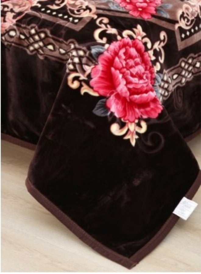 Golden Sun Korean Heavy Winter Blanket Soft Warm Silky Comfortable Feel Double Bed Blanket 200X240cm 6kg Super Soft Double Layer Blanket Made of High Quality Material - Image 5