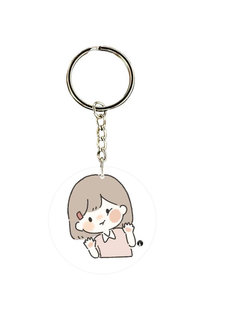 RKN Anime Printed Keychain
