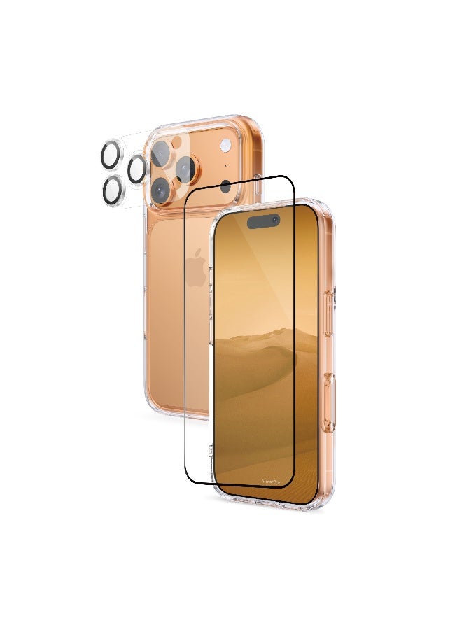 ArmorPro iPhone 17 Pro Max, 4-in-1 Protection Combo, Camera Cover Shield clear - Image 4