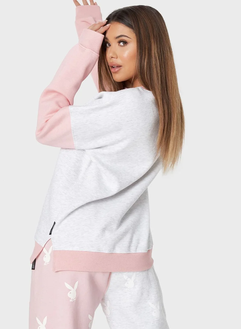 Missguided Colorblock Sweater