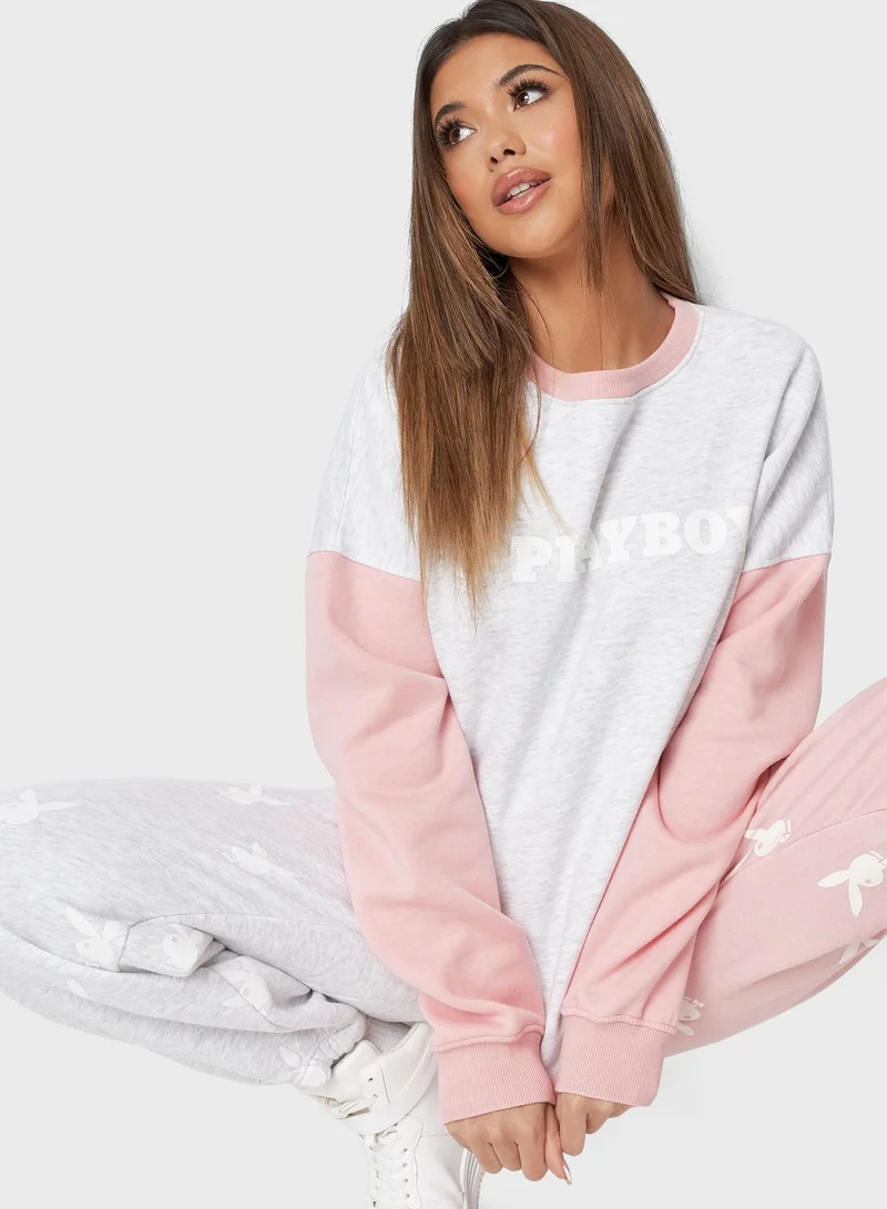 Missguided Colorblock Sweater