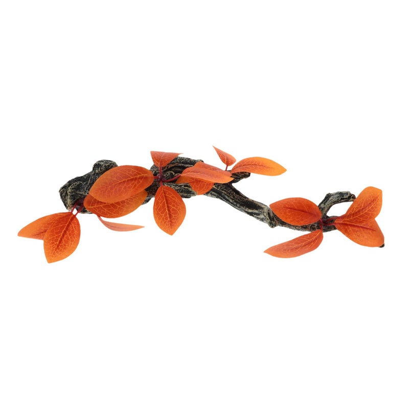 Realistic Resin Aquarium Plant Decor For Reptile Tanks Low Maintenance Fish Ornament - Image 2