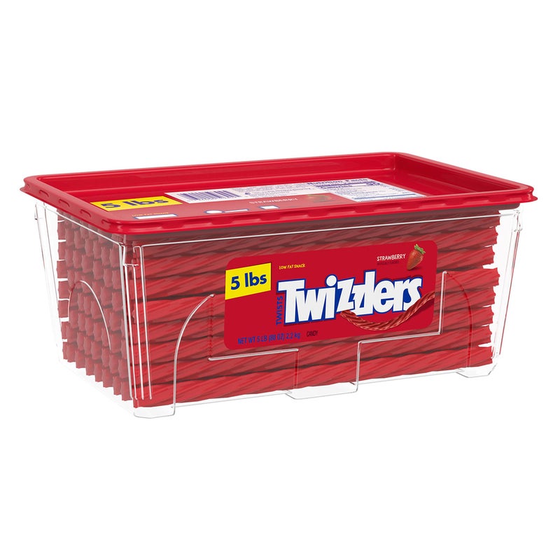 Twizzlers تويزلرز تويست بنكهة الفراولة، حلوى مطاطية، 5 رطل - Image 2
