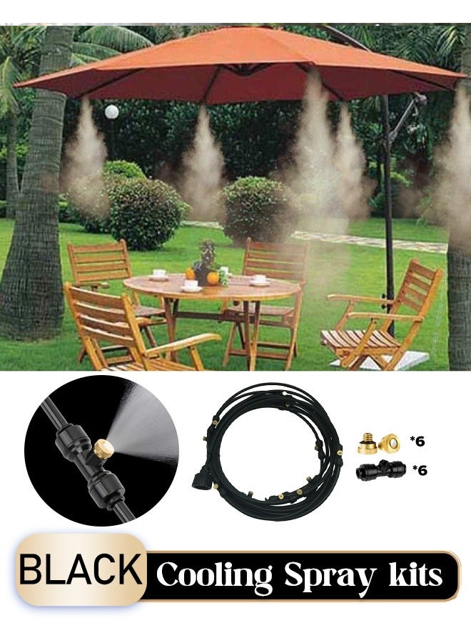 Generic Outdoor Irrigation Spray & Mist Cooling System - with Adjustable Nozzles & Drip , for Gardens, Patio Cooling & Plant Hydration (Energy-Smart Micro Spray)  - Image 1
