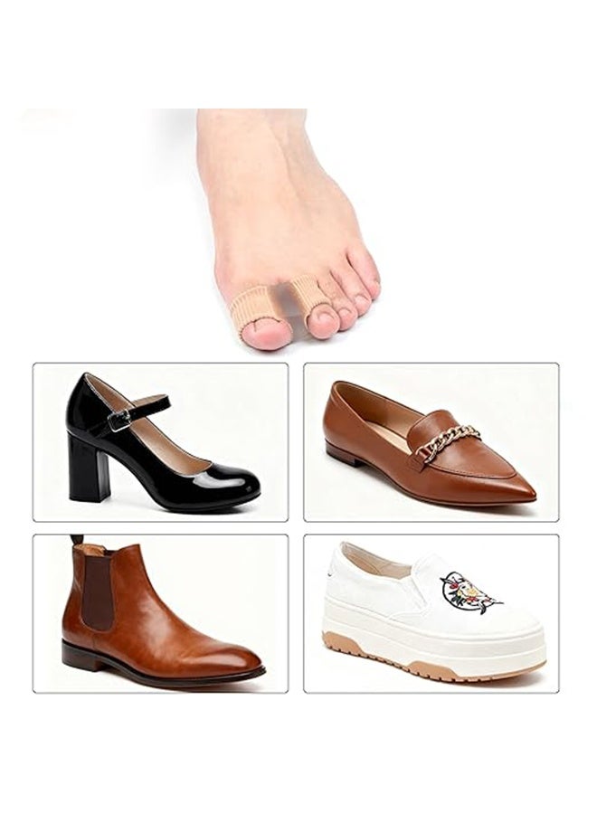 قطعتان من فواصل أصابع القدم المصنوعة من السيليكون، مصحح أصابع القدم الجل، فواصل أصابع القدم ومقومها للنساء والرجال - Image 5