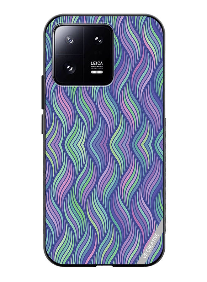 VR CREATIVE Protective Case Cover For Xiaomi 13 Strips Design Multicolour - Image 1