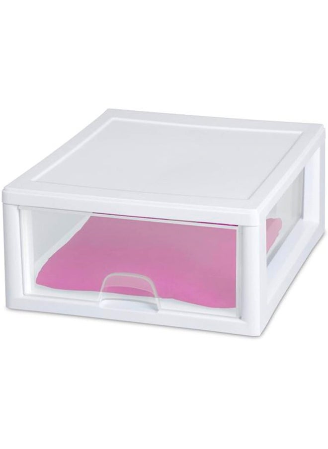Sterilite - Sterilite 23018006 16 Quart Stacking Drawer, Clear - Image 1