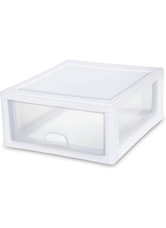 Sterilite - Sterilite 23018006 16 Quart Stacking Drawer, Clear - Image 1