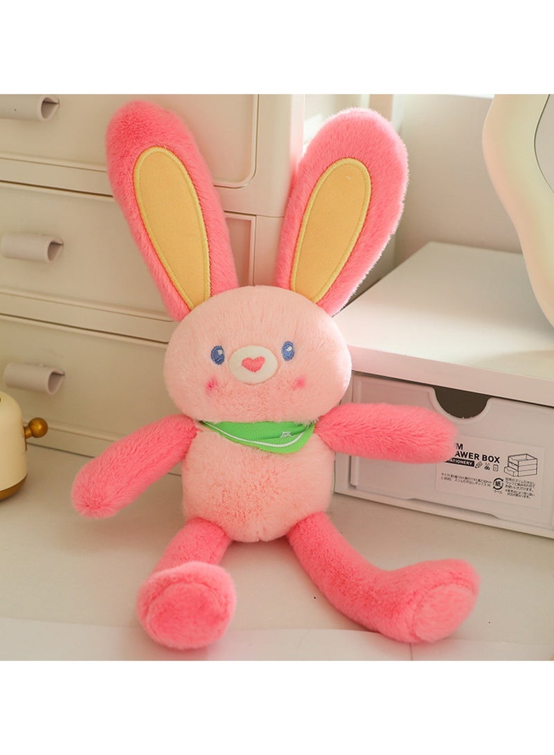 30 CM Cute Cartoon Rabbit Plush Toy Soft Stuffed Animal Doll For Girls And Boys All Ages Gift（Style 1） - Image 3