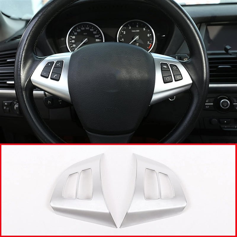 Wivplex Steering Wheel Button Frame Trim for BMW X5 E70 - Image 3