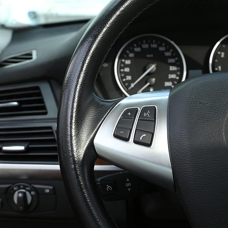 Wivplex Steering Wheel Button Frame Trim for BMW X5 E70 - Image 5