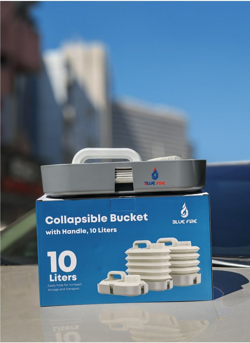 10L Foldable Water Tank – Lightweight & Eco-Friendly Collapsible Bucket for Camping, Travel, and Emergency Use | Durable, Space-Saving 10L Portable Water Container, Outdoor Water Storage Bucket Tourist Camping Portable Water Reservoir - pzsku/Z5F7253EEE13D63259A8CZ/45/_/1730968398/72a3ee02-de99-47fb-aef7-439dd93fa50f