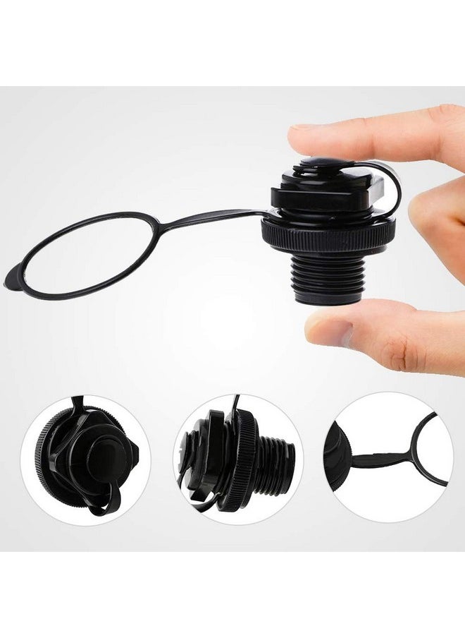 VGEBY 2Pcs Spitfire Tube Valve Replacement Kayak Intex Inflatable Boat Replacement 0Ne Way Inflation Boat Spiral Air Plugs For Inflatable Raft Boat Kayak Intex Kayak Replacement Parts  - Image 3