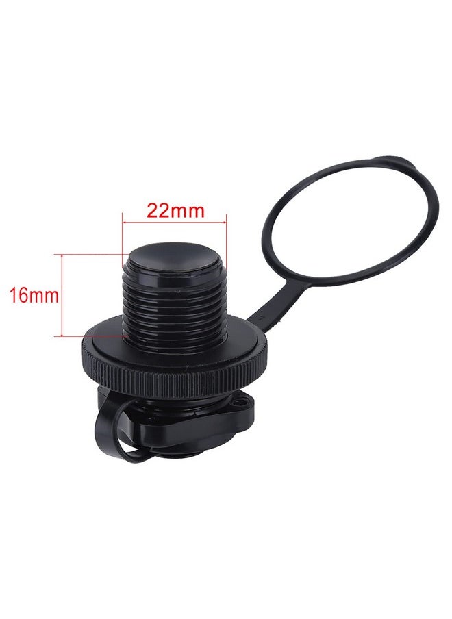 VGEBY 2Pcs Spitfire Tube Valve Replacement Kayak Intex Inflatable Boat Replacement 0Ne Way Inflation Boat Spiral Air Plugs For Inflatable Raft Boat Kayak Intex Kayak Replacement Parts  - Image 5
