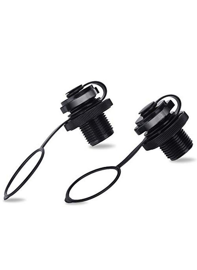 VGEBY 2Pcs Spitfire Tube Valve Replacement Kayak Intex Inflatable Boat Replacement 0Ne Way Inflation Boat Spiral Air Plugs For Inflatable Raft Boat Kayak Intex Kayak Replacement Parts  - Image 1