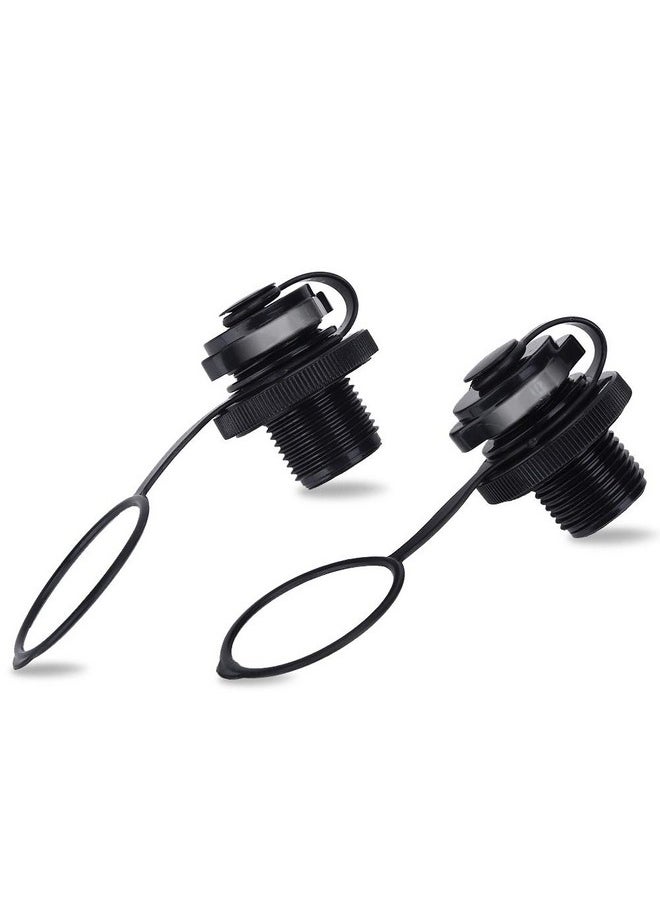 VGEBY 2Pcs Spitfire Tube Valve Replacement Kayak Intex Inflatable Boat Replacement 0Ne Way Inflation Boat Spiral Air Plugs For Inflatable Raft Boat Kayak Intex Kayak Replacement Parts  - Image 2