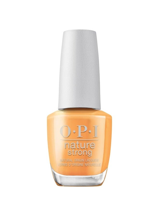 OPI Nature Strong Vegan Nail Polish, Bee the Change, Orange Nail Polish, Natural Origin, Cruelty-Free Nail Lacquer, 0.5 fl oz. - Image 1