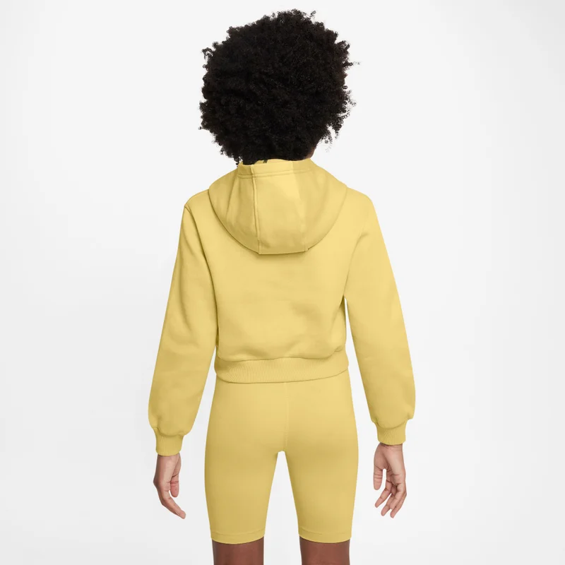 Nike Kids' Sportswear Club Fleece Crop Hoodie