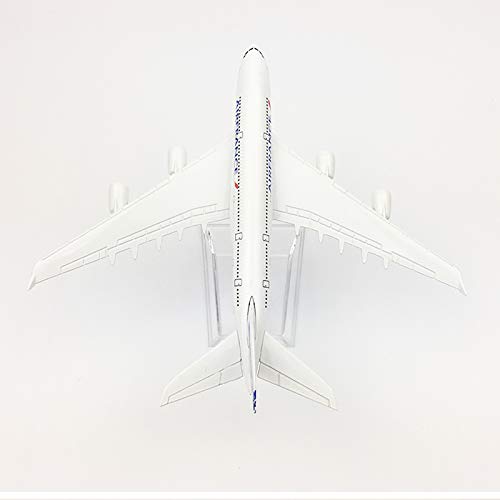 Sage Square 1:300 Air France Airbus A380-800 Scale Metal Model Aircraft, Highly Detailed Souvenir Model Aircraft Collection, White - Image 5