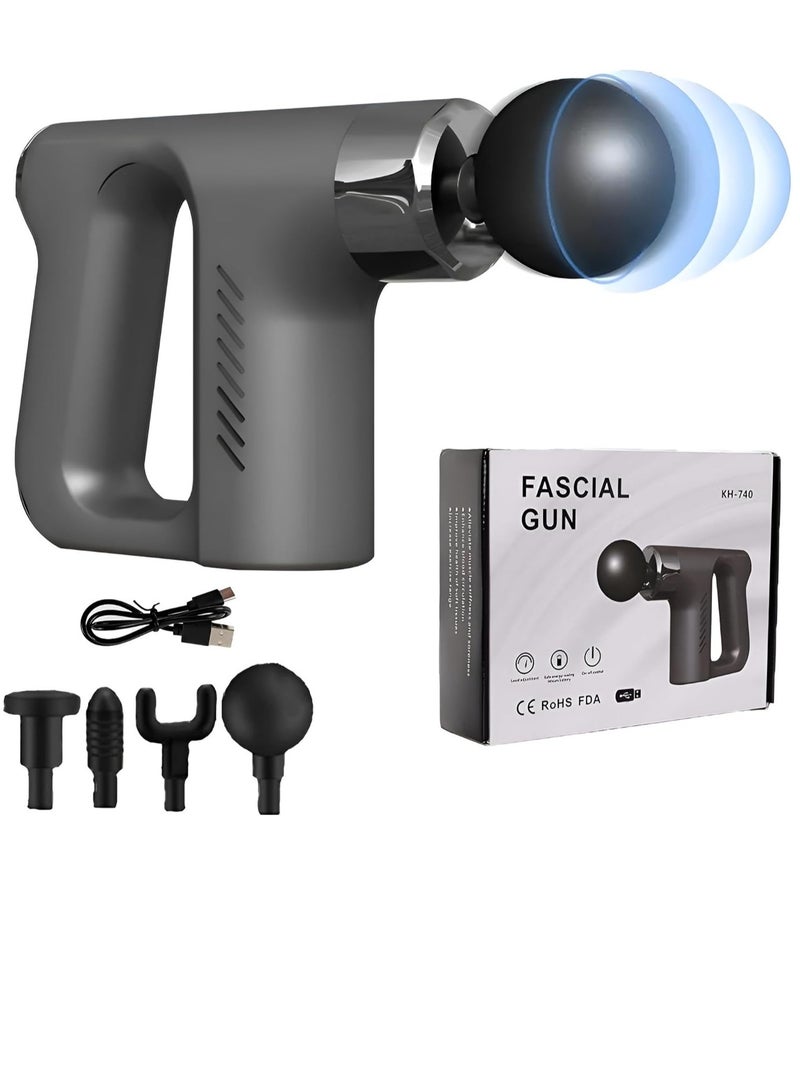ELTRAZONE "Massage Gun Deep Tissue Percussion Muscle Mini Massager – Handheld Electric Body Massager for Pain Relief, Portable, Super Quiet Brushless Motor (Black)" - Image 2