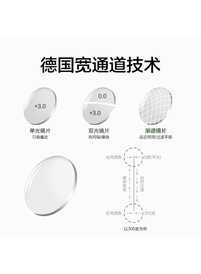 Bertha Bifocal Reading Gl For Women, Youthful Style, High-definition Anti-blue Light, Auto-focus, Premium Brand